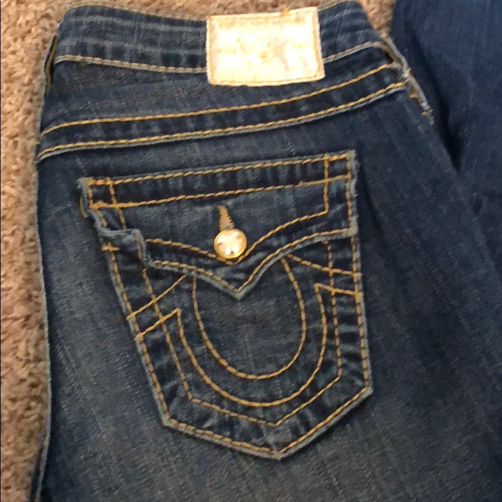 True religion straight leg jeans